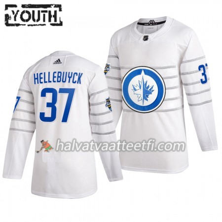 Lasten NHL Winnipeg Jets Pelipaita Connor Hellebuyck 37 Valkoinen 2020 NHL All-Star Adidas Authentic Lasten NHL Winnipeg Jets Pelipaita Connor Hellebuyck 37 Valkoinen 2020 NHL All-Star Adidas Authentic